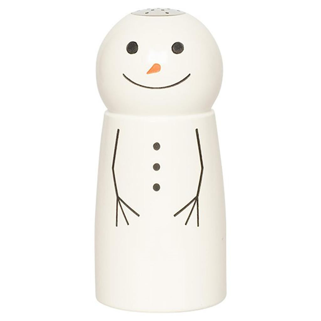 Fletcher's Mill 5 inch Snowman Salt Shaker