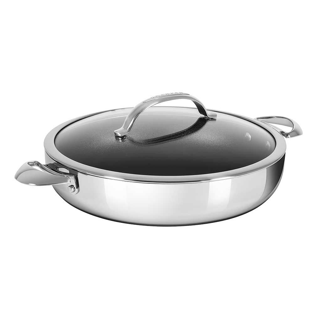 Scanpan HaptIQ 12.5 inch Saute 5.5QT with Two Loop Handles